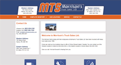 Desktop Screenshot of morrisonstrucksales.com